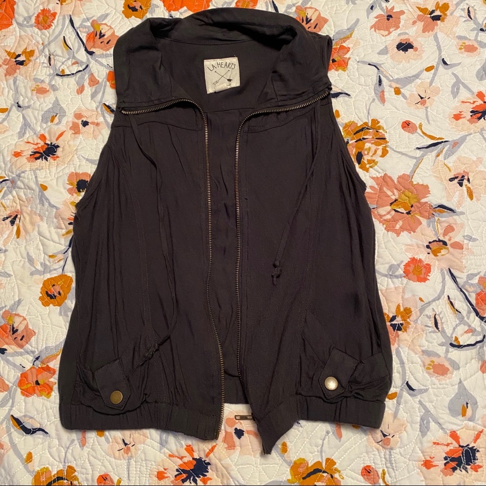 LaHearts Navy Vest